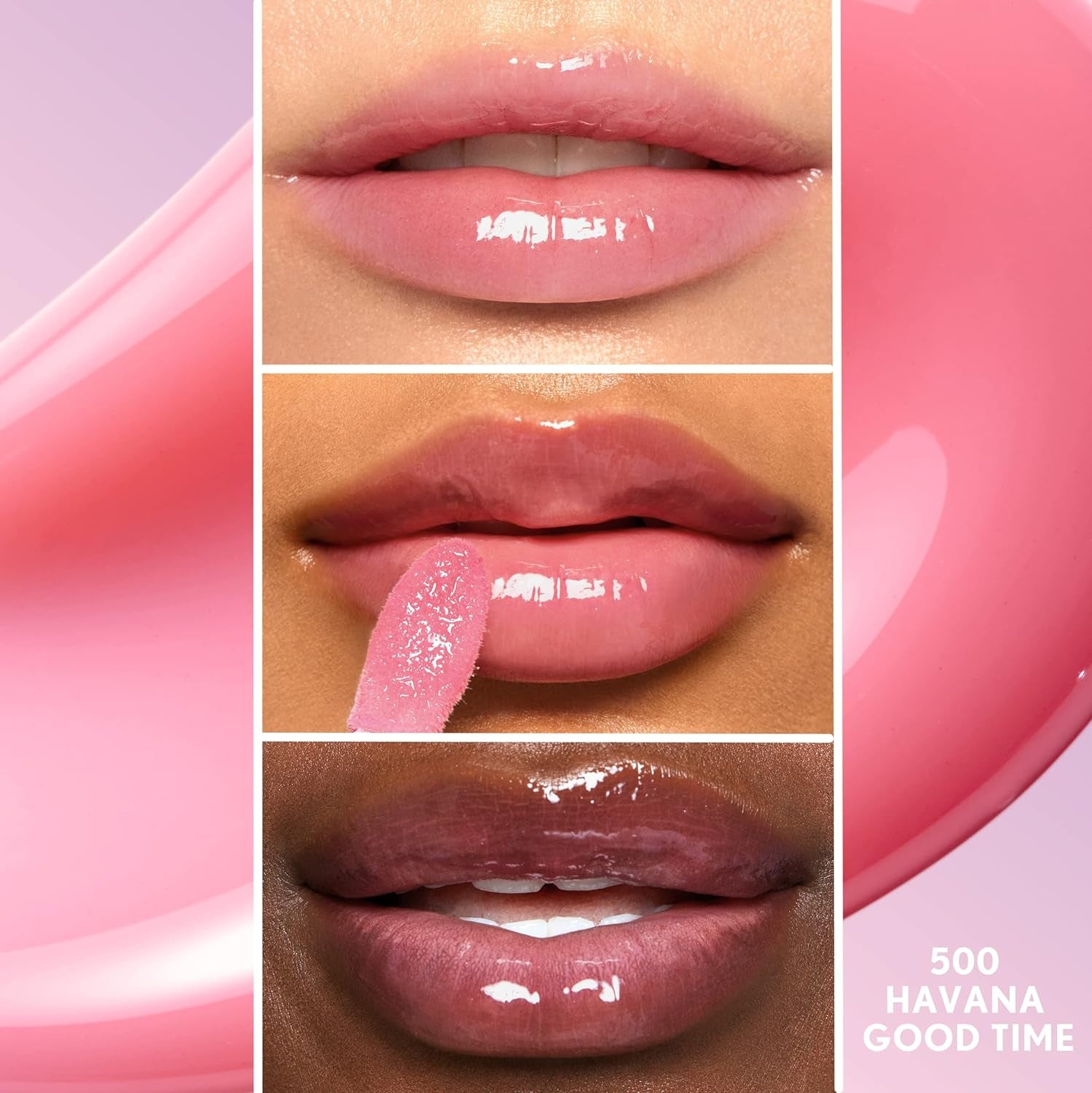 COVERGIRL Clean Fresh Yummy Gloss – Lip Gloss, Sheer, Natural Scents, Vegan Formula - Havana Good Time