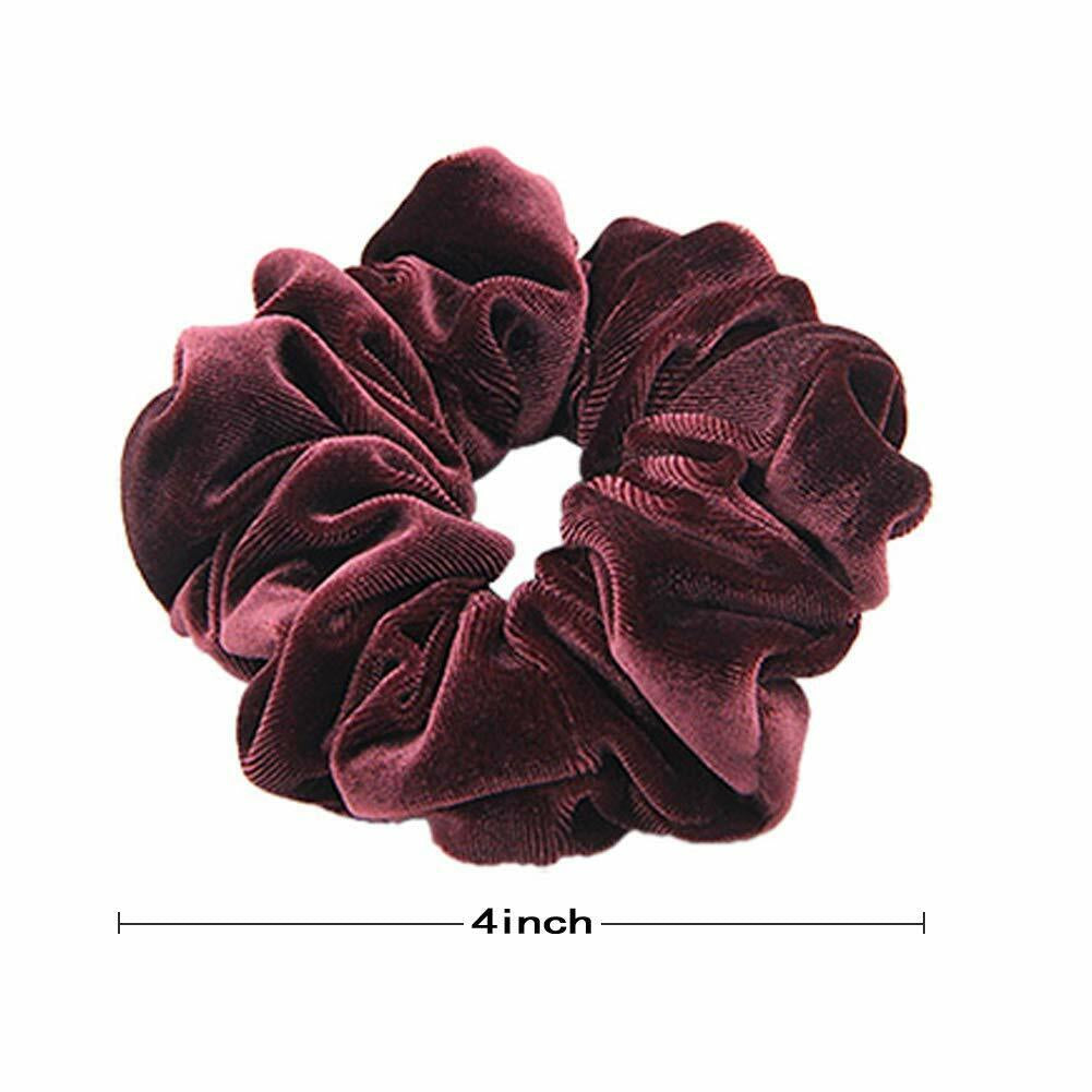 20 Pack Women Girl Hair Scrunchies Velvet Elastic Hair Bands Scrunchy Rope Ties