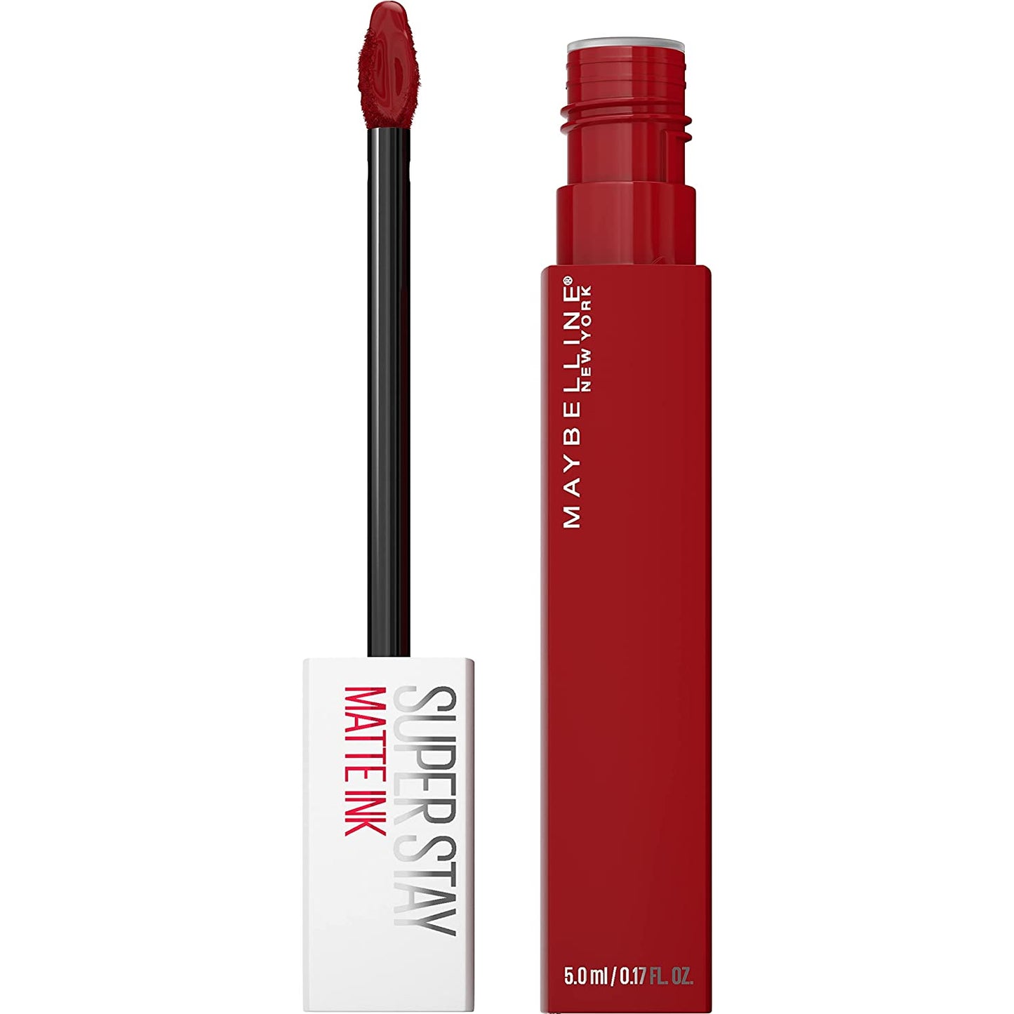 MAYBELLINE Super Stay Matte Ink Liquid Lipstick Makeup, Long Lasting High Impact Color & Color Sensational Lipstick, Lip Makeup, Matte Finish, Hydrating Lipstick, Nude, Pink, Red