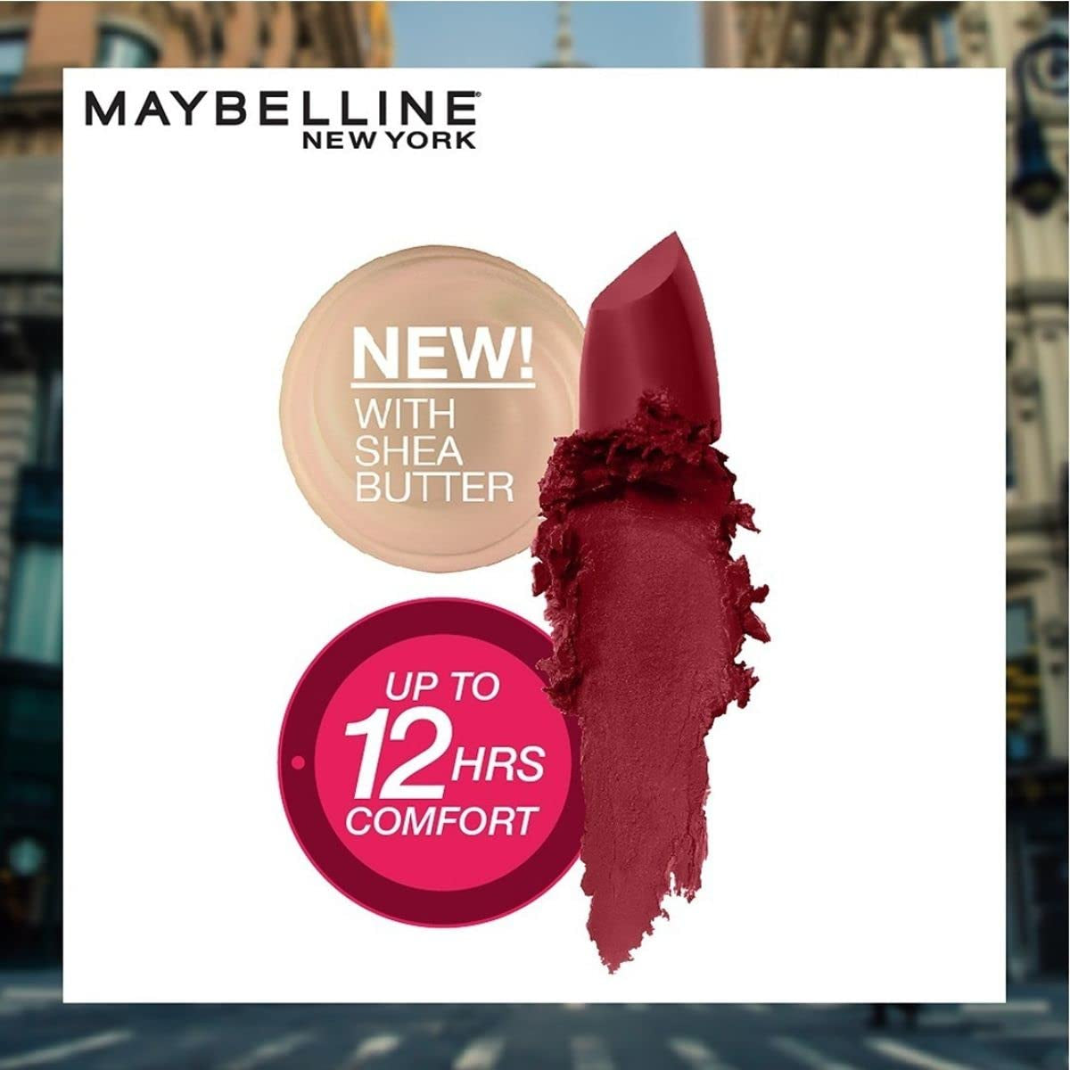 MAYBELLINE Super Stay Matte Ink Liquid Lipstick Makeup, Long Lasting High Impact Color & Color Sensational Lipstick, Lip Makeup, Matte Finish, Hydrating Lipstick, Nude, Pink, Red