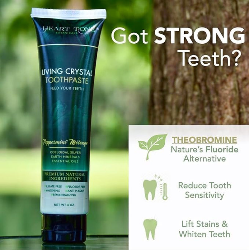 Oral Care | Living Crystal Natural & Organic Toothpaste | All Natural Products | Teeth Whitening (Mouthwash & Toothpaste)