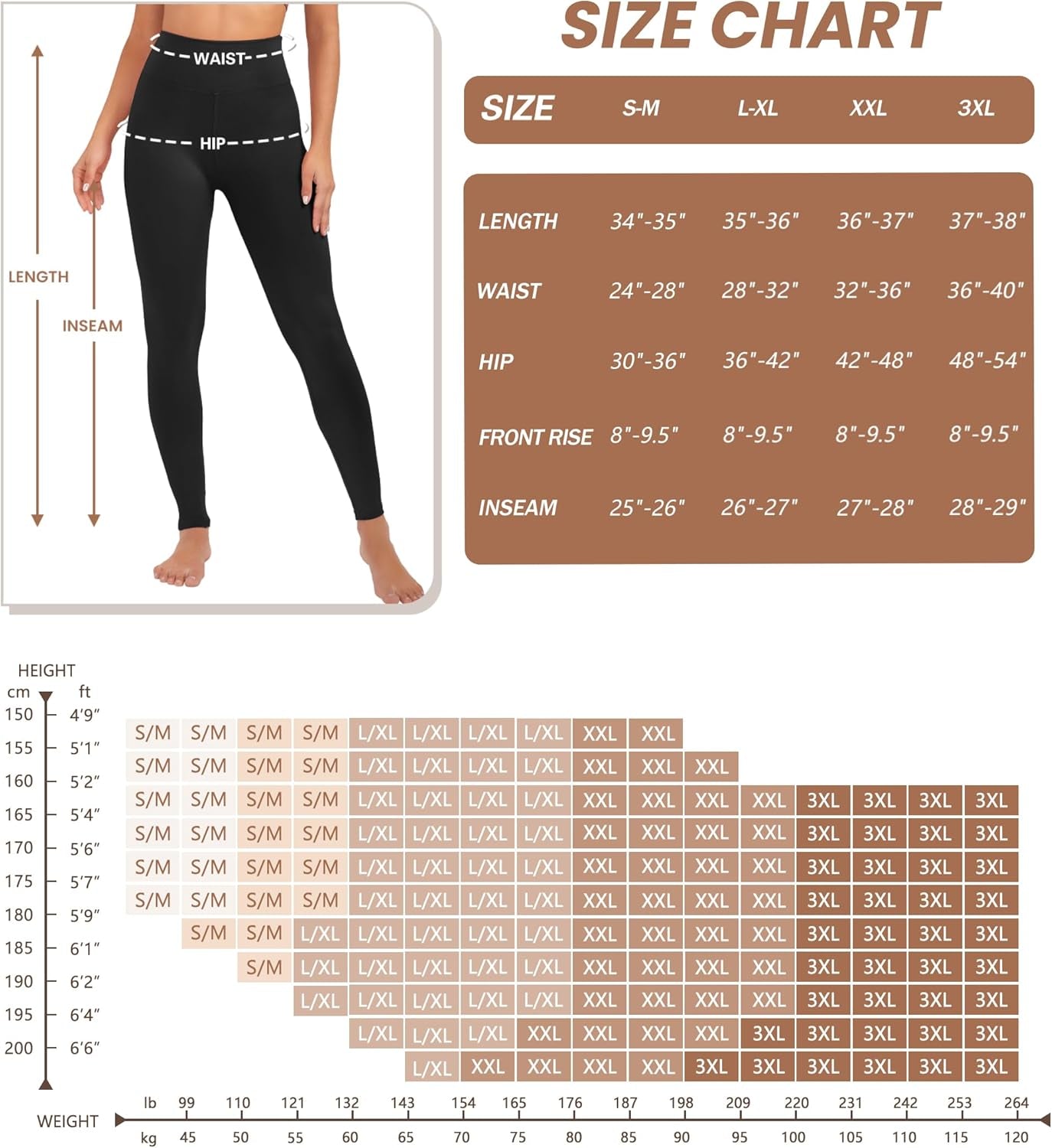 VALANDY High Waisted Leggings for Women Stretch Tummy Control Workout Running Yoga Pants Reg&Plus Size