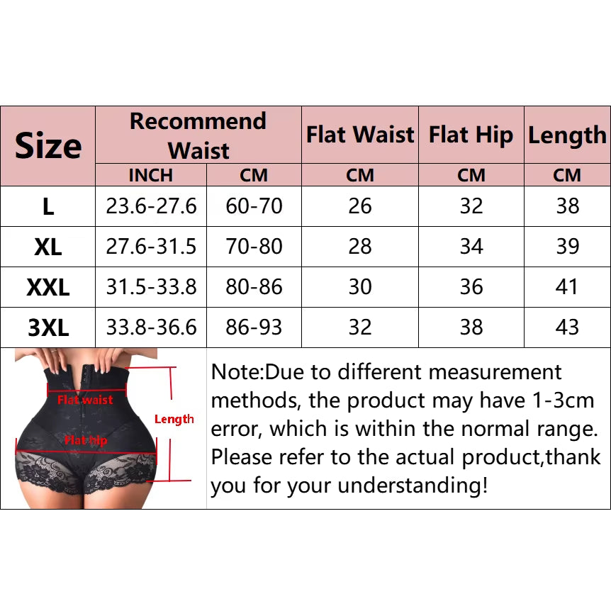 Women High Waist Trainer Body Zipper Shaper Panties Tummy Control Slimming Belly Shapewear Girdle Waist Trainer Shorts