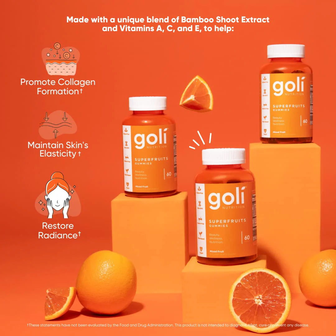 Goli® Nutrition Gummies Mixed Bundle Pack