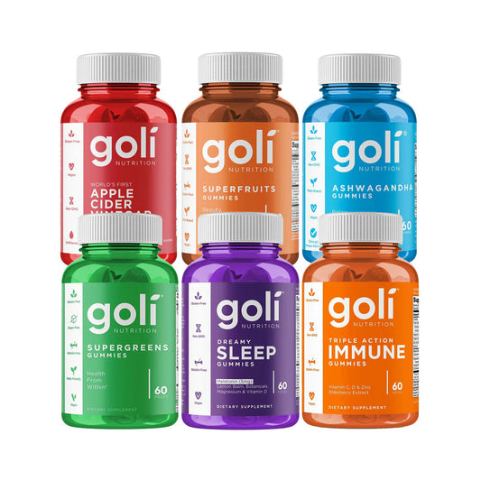 Goli® Nutrition Gummies Mixed Bundle Pack