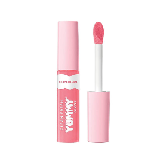 COVERGIRL Clean Fresh Yummy Gloss – Lip Gloss, Sheer, Natural Scents, Vegan Formula - Havana Good Time