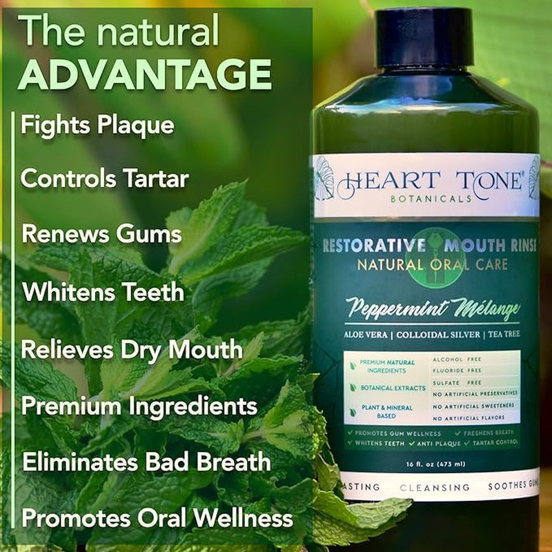 Oral Care | Living Crystal Natural & Organic Toothpaste | All Natural Products | Teeth Whitening (Mouthwash & Toothpaste)